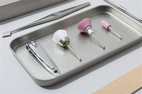 Premium Photo | Concept of nail art tools for pedicure and manicure