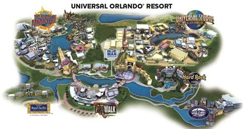 Universal Studios Resort Orlando - Maplets - Universal Studios Florida ...