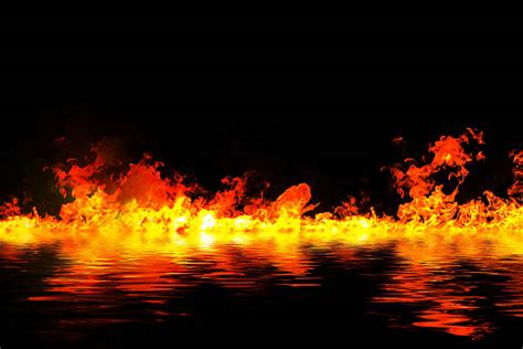 Fire Water Reflection Stock Photos, Pictures & Royalty-Free Images - iStock