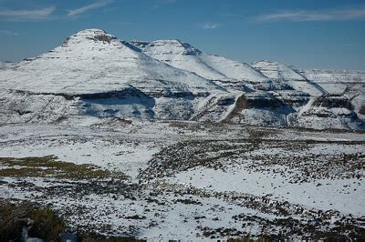 Snowy Maluti mountains in Lesotho. Photo credit: Max Norton ...