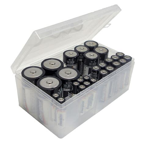 Battery Storage Box, Clear | At Home