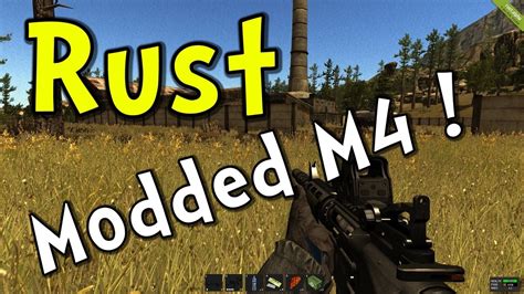 Let's Play Rust | E12 | Modded M4 Rifle! (Rust Gameplay / Playthrough ...