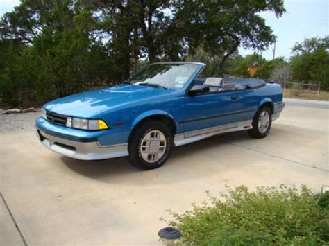 Beautiful blue classic chevy Z24 convertible 89,000 original miles for ...