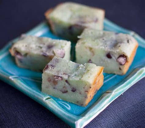 Pandan Red Bean Mochi Cake - Easy Culinary Concepts