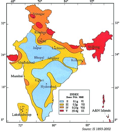 Seismic Zones In India Map | sexiezpix Web Porn