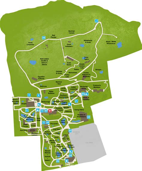 My Ideal Edinburgh Zoo Map - ZooChat