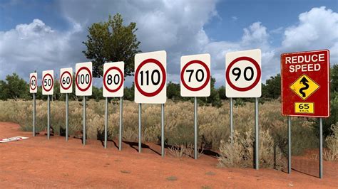 Australian Road Signs Collection V1-3 | CGTrader