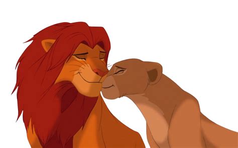 Simba and Nala by DracoAwesomeness on DeviantArt