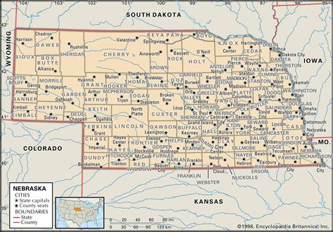 Map Of Nebraska And Surrounding States - Crabtree Valley Mall Map