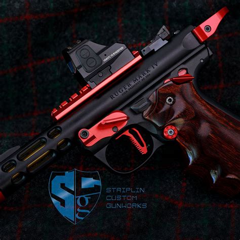 Ruger Mark IV 22/45 Thumbrest » Striplin Custom Gunworks