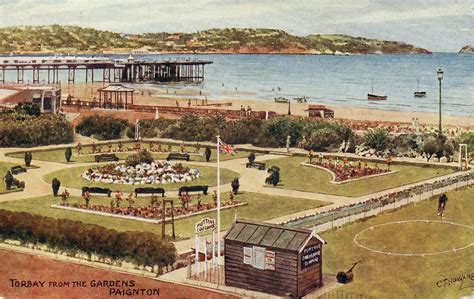 Paignton, Devon | Postcard dated August 1950 | trainsandstuff | Flickr