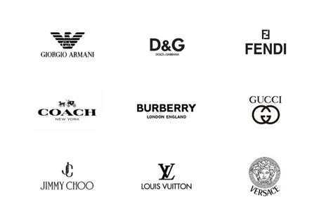 Famous Fashion Logos