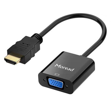 Buy HDMI to VGA, Gold-Plated HDMI to VGA Adapter (Male to Female) for ...