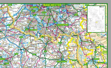 Cheshire County Map | I Love Maps