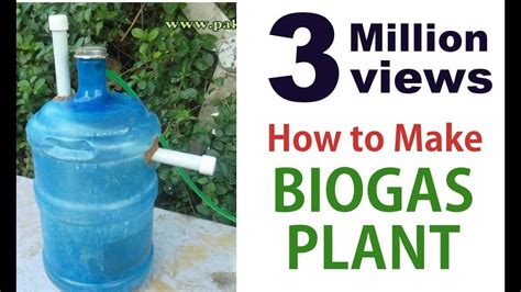 How to Make Biogas Plant (anaerobic digester) Gobar Gas plant ...