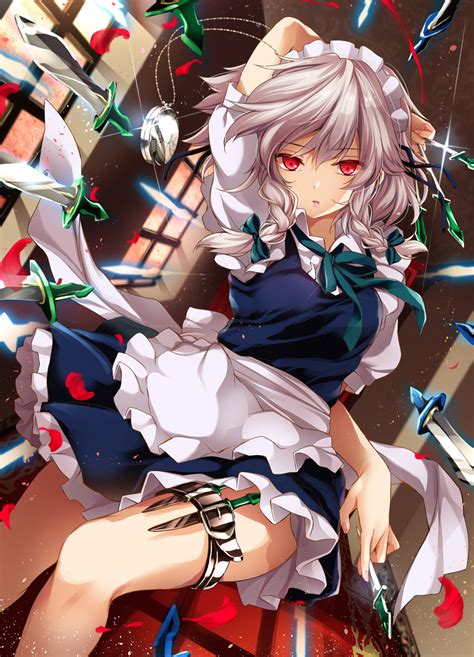 Sakuya Izayoi - touhou fan Art (40555313) - fanpop