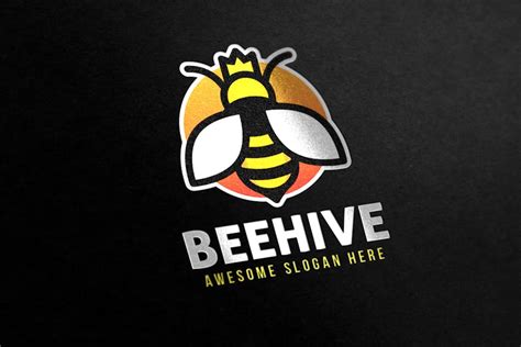 Beehive Logo - Design Template Place