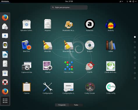 Linux dicas e suporte: Gnome shell 3.20 no Debian Stretch