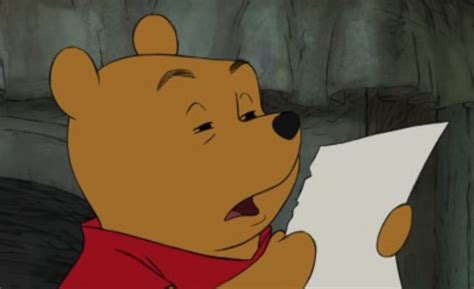 Winnie the Pooh Reading | Know Your Meme