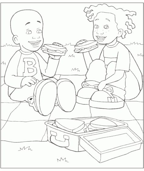 Little Bill Coloring Pages - Coloring Home