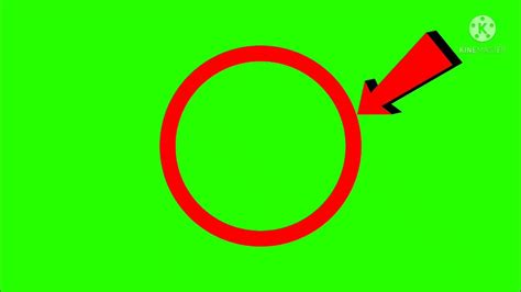 Red arrow and circle green screen (21st Century Humor) - YouTube