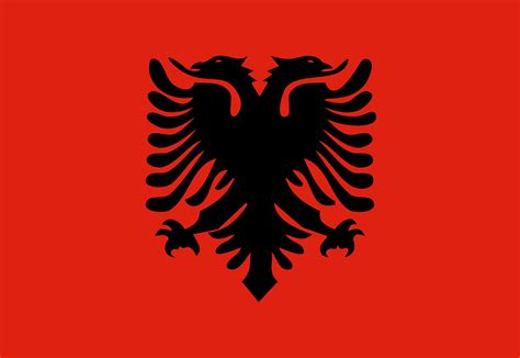 Download Albania, Flag, National. Royalty-Free Vector Graphic - Pixabay