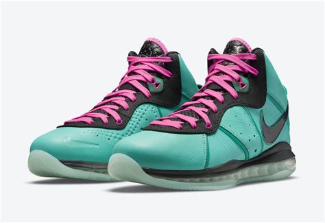 Nike LeBron 8 South Beach 2021 Release Date CZ0328-400 - SBD