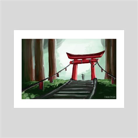 Torii Gate , an art print by Owen Tegtmeier - INPRNT