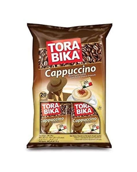 Amazon.com : Torabika Cappuccino Instant Coffee 20-ct, 500 Gram ...