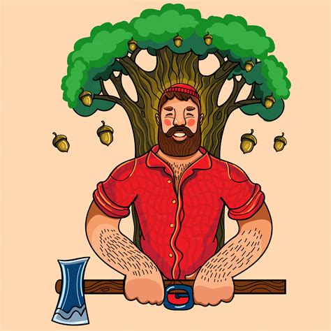 Lumberjack ~ Illustrations on Creative Market