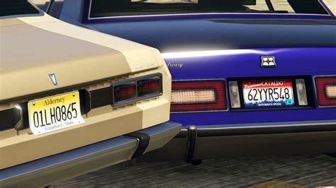 How to get a custom license plate in GTA Online