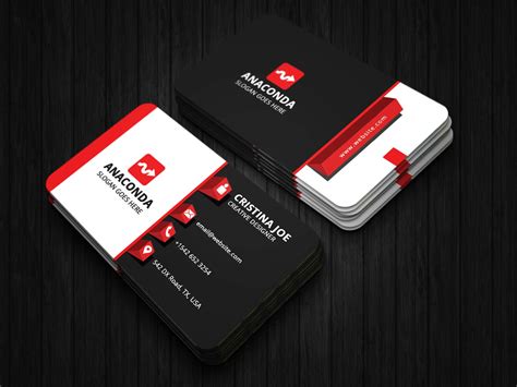 3D Business Card Template | TechMix