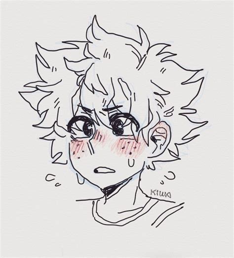 Izuku Midoriya | Милые рисунки, Рисовать, Рисование эскизов