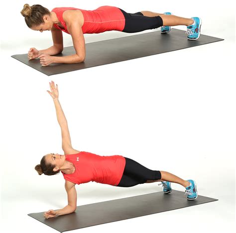 Elbow Plank and Rotate | Rock Your Core: Circuit Workout | POPSUGAR Fitness