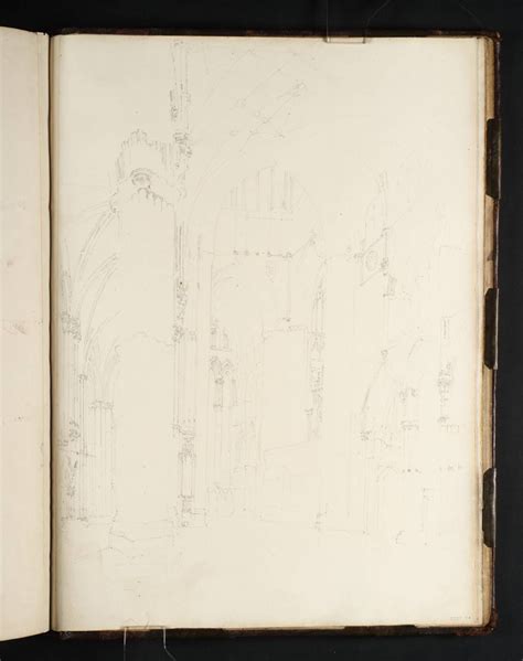 JMW Turner, Tweed and Lakes Sketchbook [Turner Bequest XXXV] | Tate ...