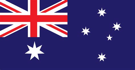 Australia flag vector 4607659 Vector Art at Vecteezy