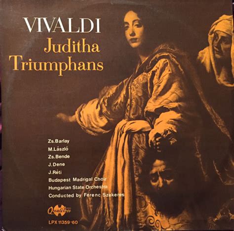 Vivaldi – Juditha Triumphans (Vinyl) - Discogs