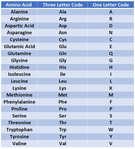 3.1: Amino Acids - Biology LibreTexts