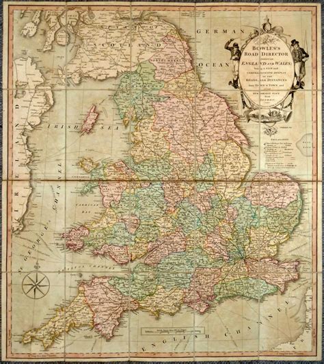 England & Wales Antique Maps, Old Maps of Wales, Vintage Maps of ...