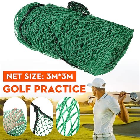 Stoneway Nylon Golf High Impact Net 10' x 10' Mesh Golf Netting - 0.62 ...