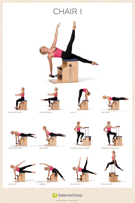 Printable Pilates Reformer Exercises