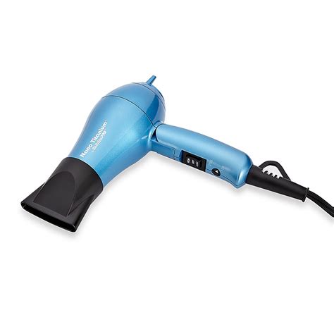 BaByliss Pro Babyliss Pro Nano Titanium Travel Dryer Blue - Reviews ...