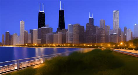 Chicago park view by kingdragon01 on DeviantArt