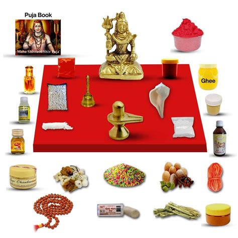 Buy Lord Shiva Puja Kit / Shivji Poojan Samagri for Pooja Hindu ...