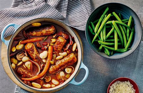 Slow-cooker sausage and butter bean casserole | Tesco Real Food