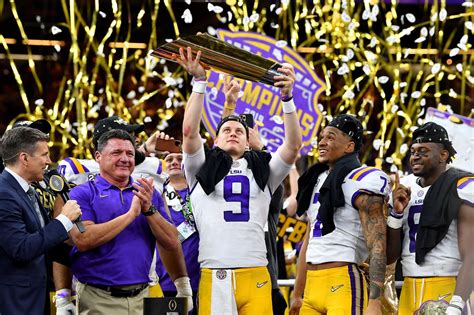 LSU wins the College Football Playoff Championship - Team Speed Kills