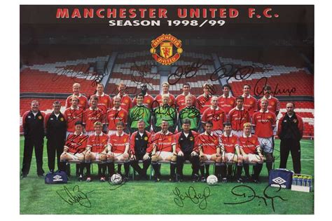 Lot 855 - Manchester United FC 1998-1999