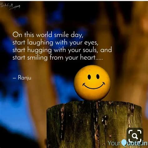 On this world smile day, ... | Quotes & Writings by RANJEETHA RAMAKANTH ...