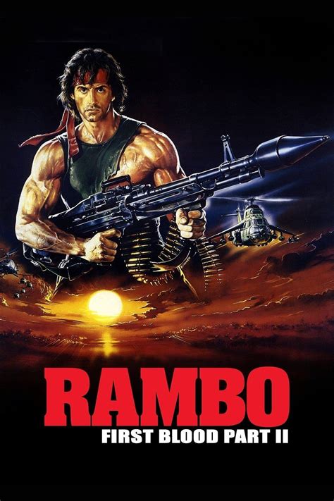 Affiches, posters et images de Rambo II : La Mission (1985)