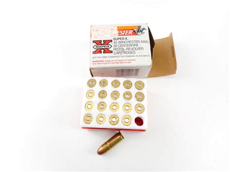 .45 WINCHESTER MAGNUM AMMO - Switzer's Auction & Appraisal Service